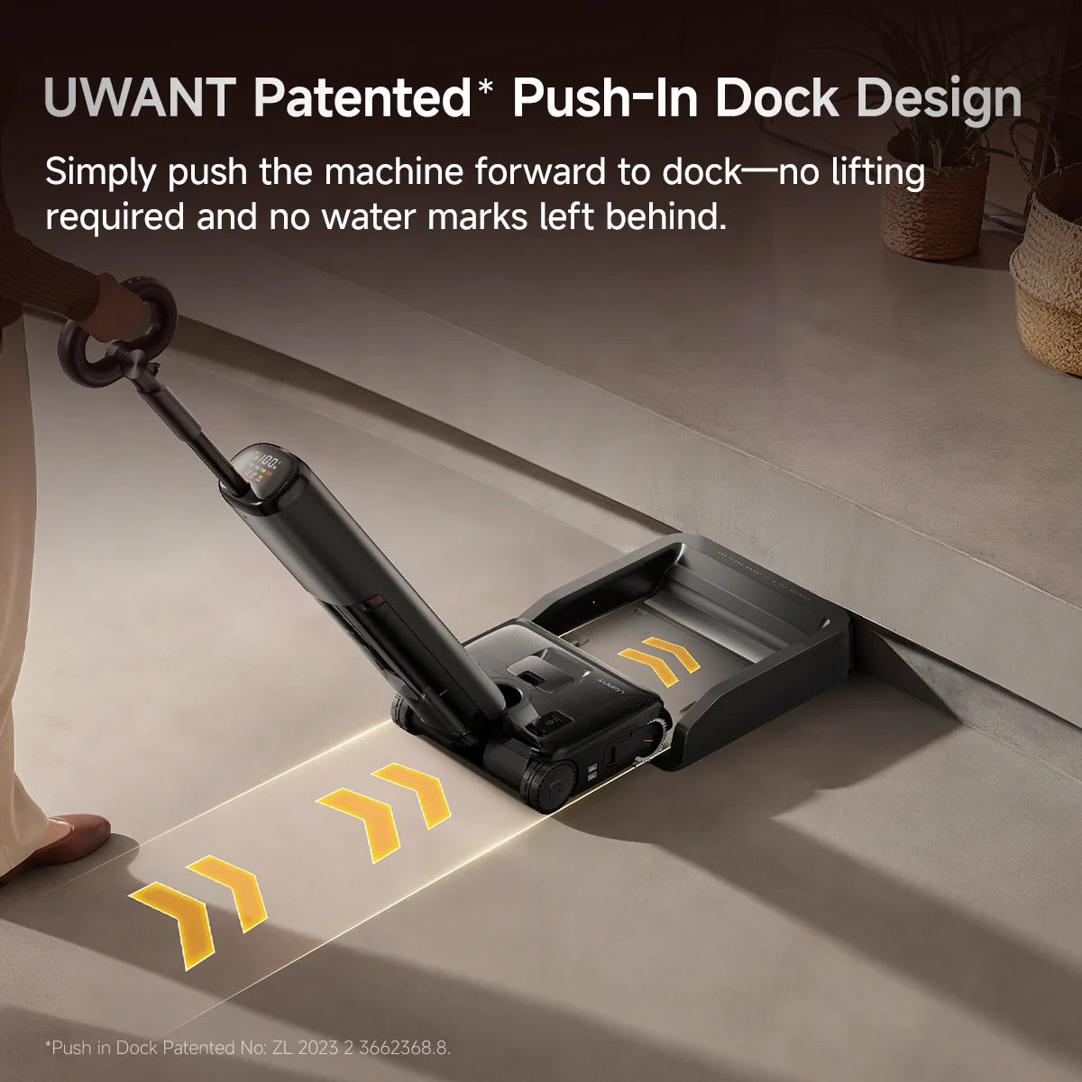 UWANT DX800 mokro-suhi usisavač s parnim čišćenjem