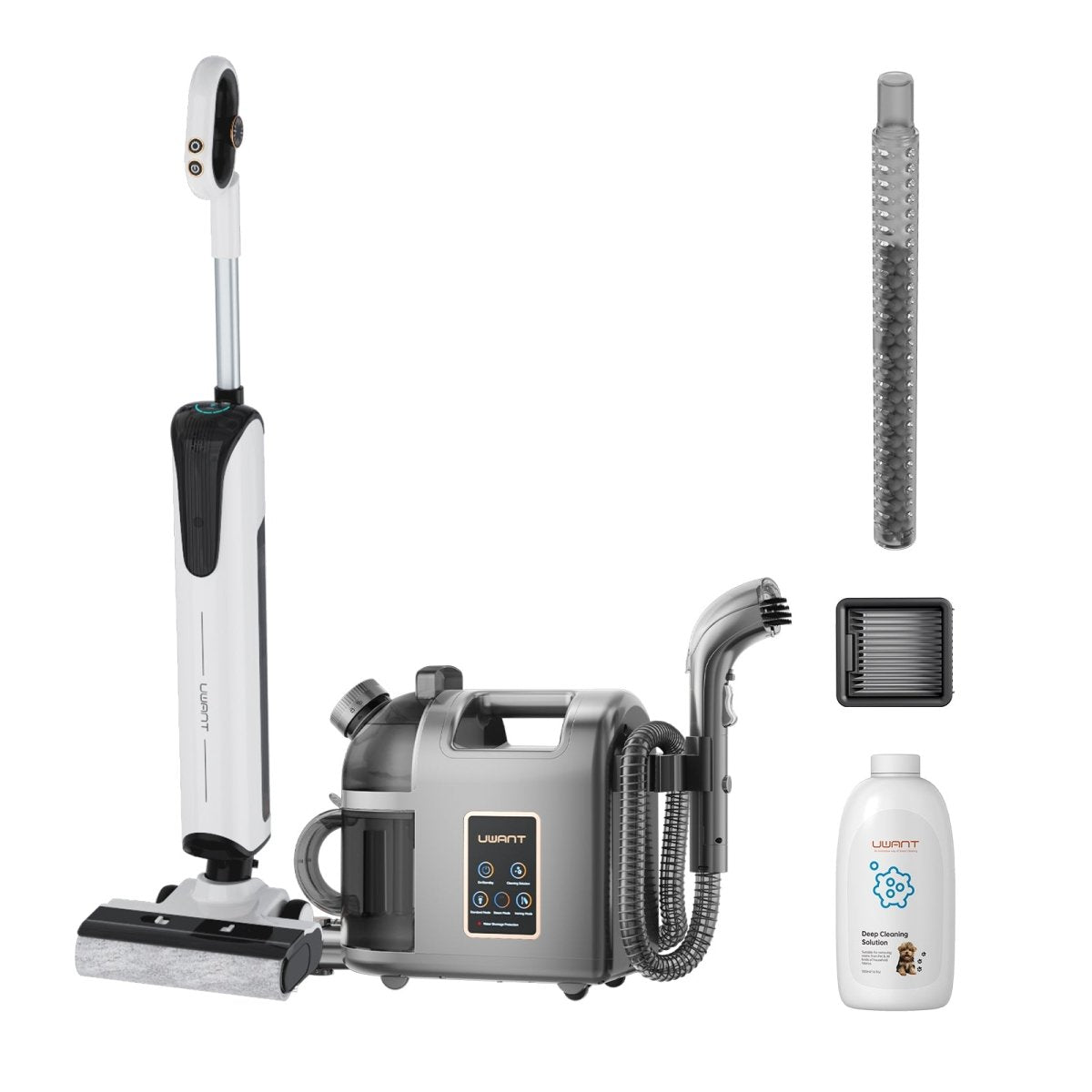 UWANT EuropeCombo - D100 Wet And Dry Vacuum Cleaner x B200 Steam CleanerWet and Dry Vaccum Cleaners