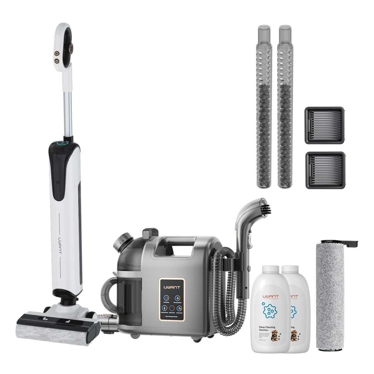 UWANT EuropeCombo - D100 Wet And Dry Vacuum Cleaner x B200 Steam CleanerWet and Dry Vaccum Cleaners