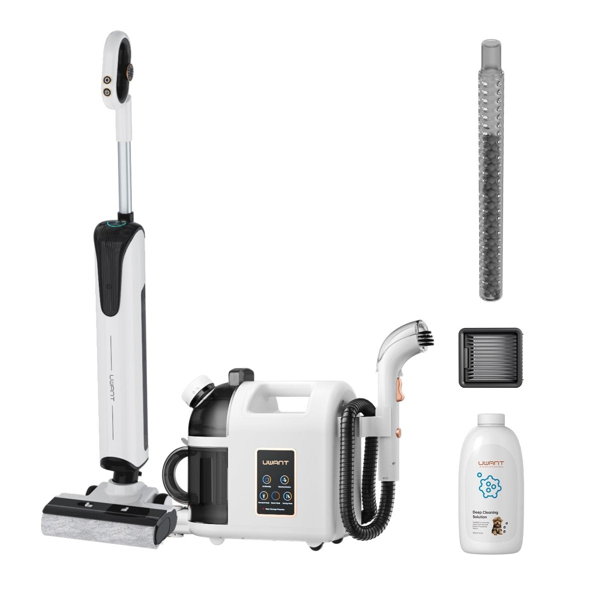 UWANT EuropeCombo - D100 Wet And Dry Vacuum Cleaner x B200 Steam CleanerWet and Dry Vaccum Cleaners