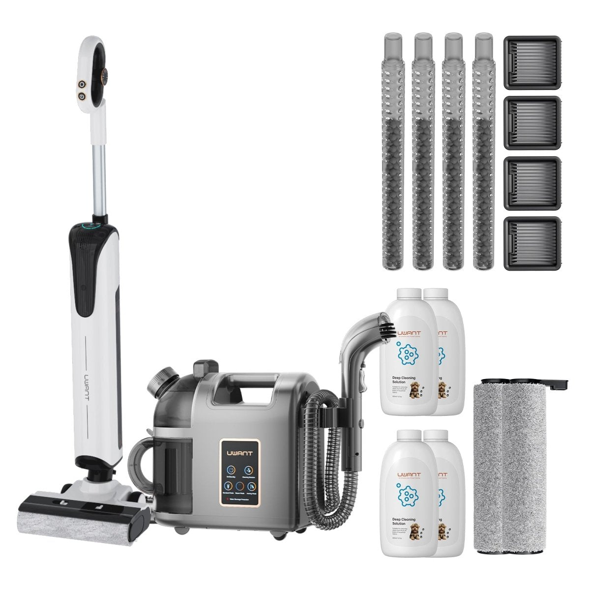 UWANT EuropeCombo - D100 Wet And Dry Vacuum Cleaner x B200 Steam CleanerWet and Dry Vaccum Cleaners