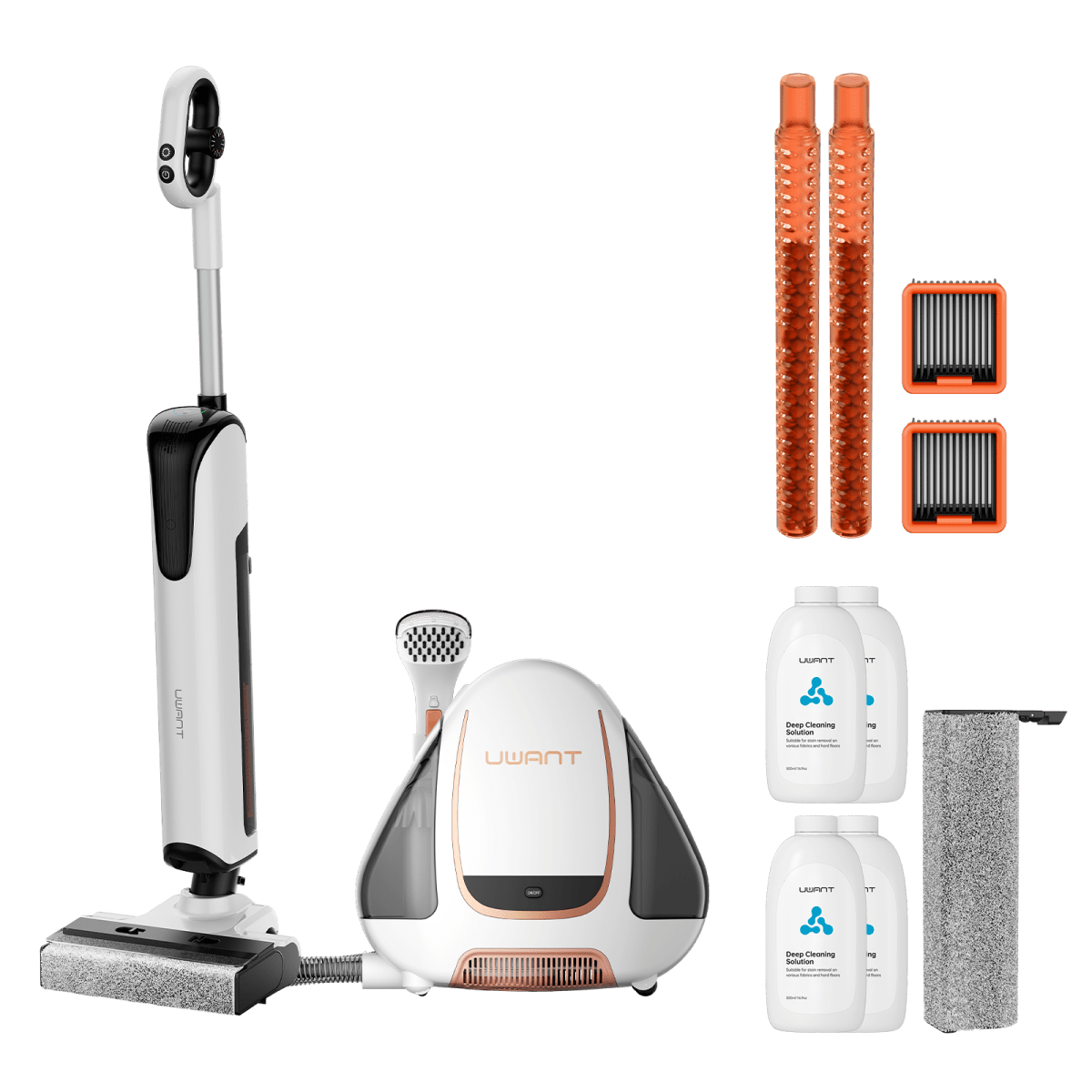 UWANT EUCombo - D700 Wet And Dry Vacuum Cleaner x B100 Carpet Cleaner Spot Cleaner