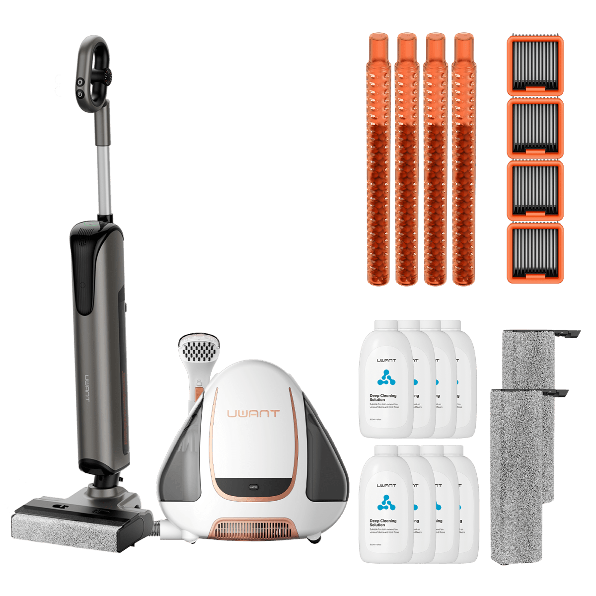 UWANT EUCombo - D700 Wet And Dry Vacuum Cleaner x B100 Carpet Cleaner Spot Cleaner