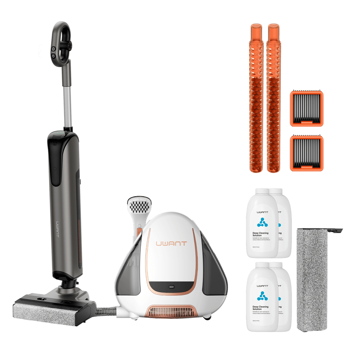 UWANT EUCombo - D700 Wet And Dry Vacuum Cleaner x B100 Carpet Cleaner Spot Cleaner