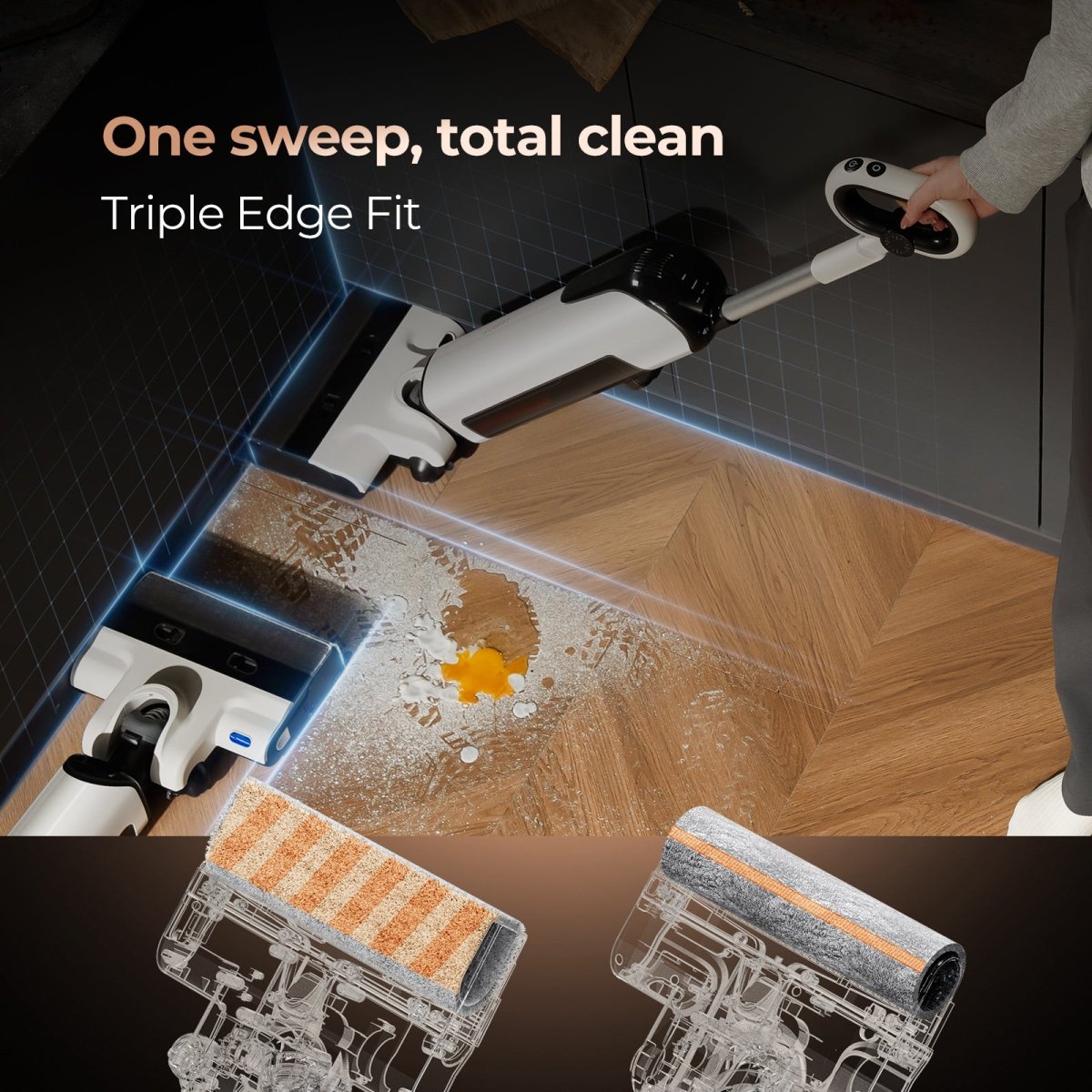 UWANT EUCombo - UWANT D700 Wet And Dry Vacuum Cleaner, Floor Cleaner
