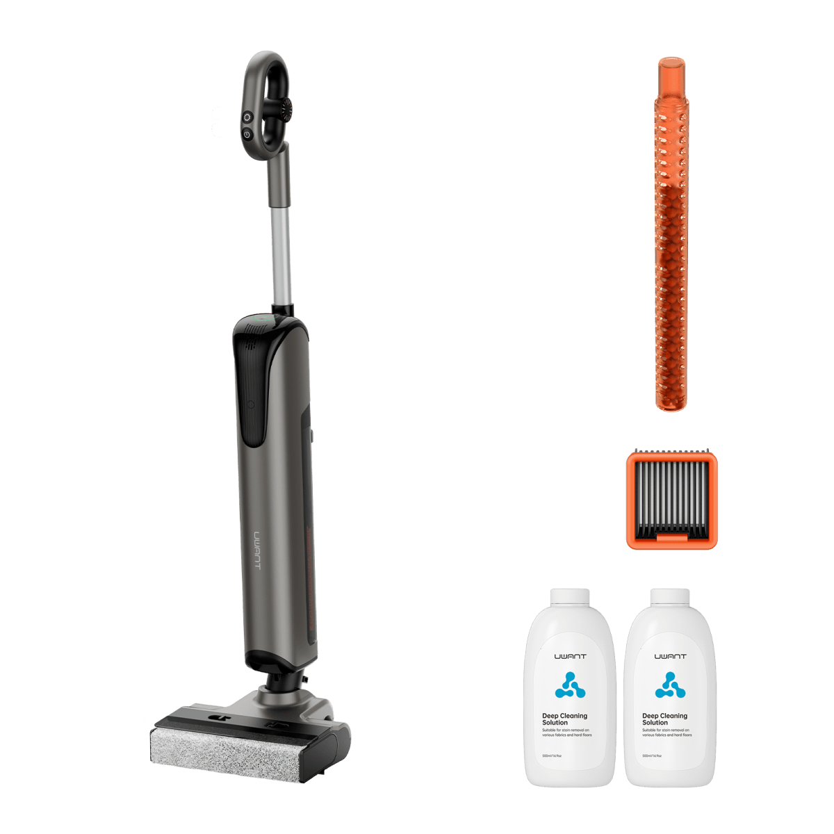 UWANT EUUWANT D700 Wet And Dry Vacuum Cleaner With World's First D - Shaped Rolling Brush(for bundle))Wet and Dry Vaccum Cleaners