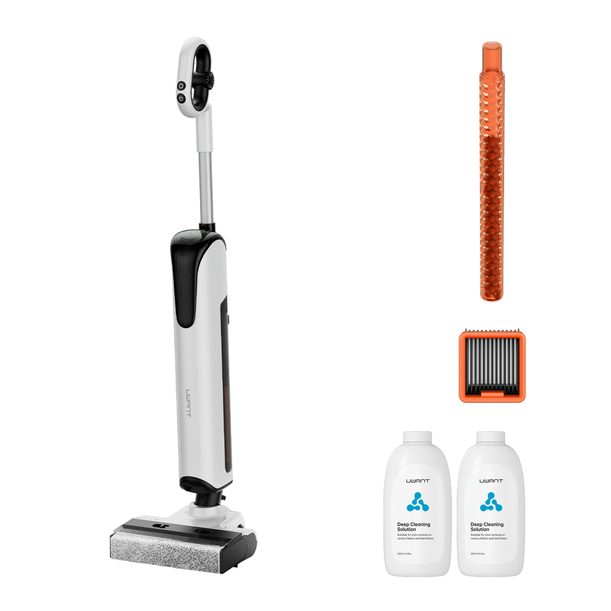UWANT EUUWANT D700 Wet And Dry Vacuum Cleaner With World's First D - Shaped Rolling Brush(for bundle))Wet and Dry Vaccum Cleaners