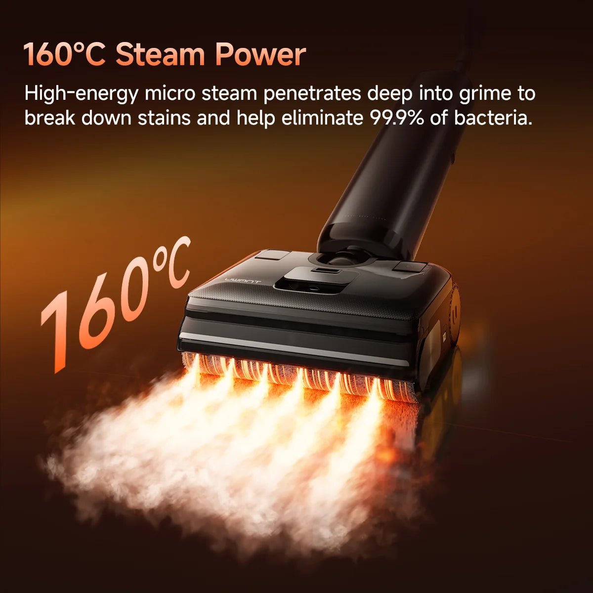 UWANT EUUWANT DX800 Steam Wet & Dry Vacuum Cleaner with Steam CleaningWet and Dry Vaccum Cleaners
