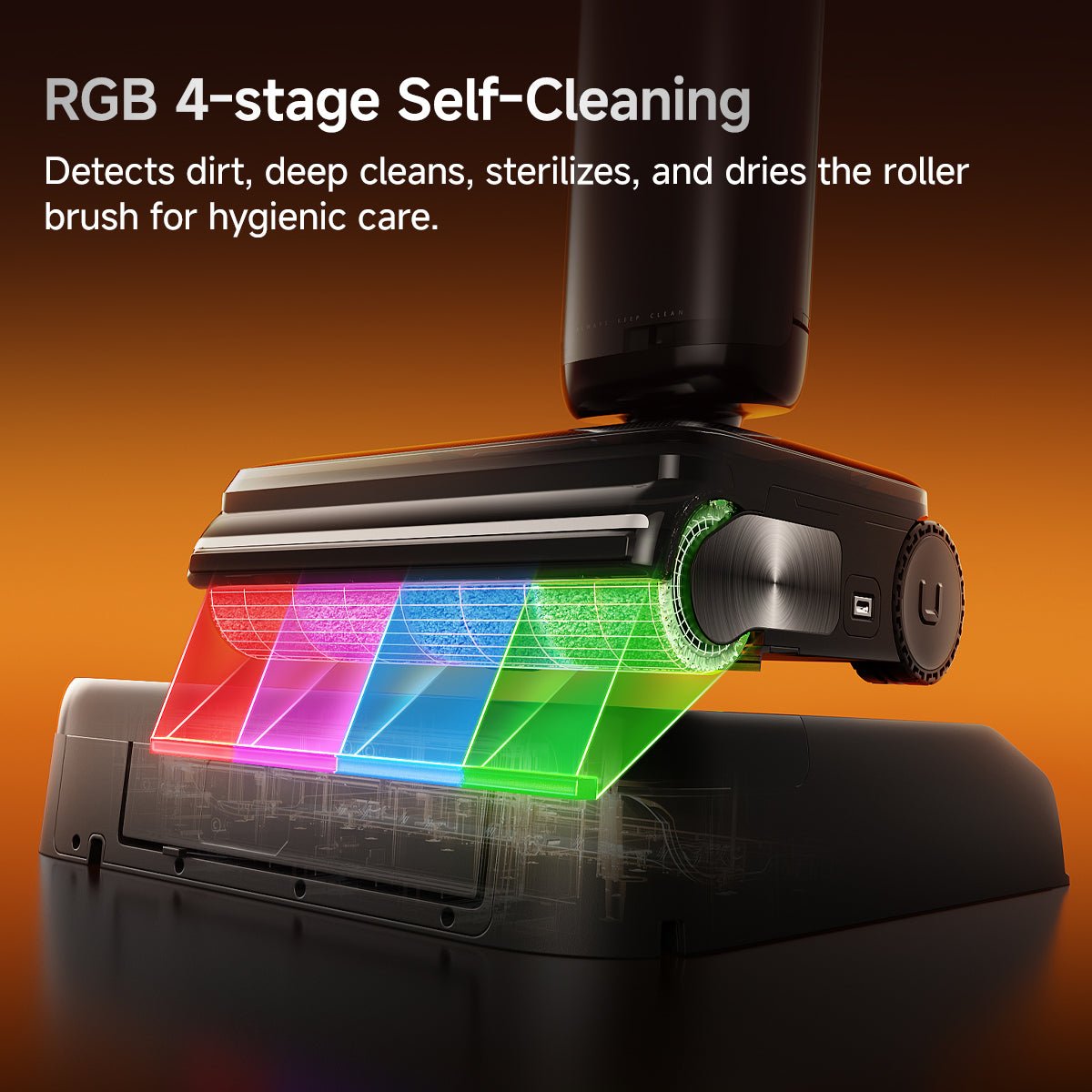 UWANT EUUWANT DX800 Steam Wet & Dry Vacuum Cleaner with Steam CleaningWet and Dry Vaccum Cleaners