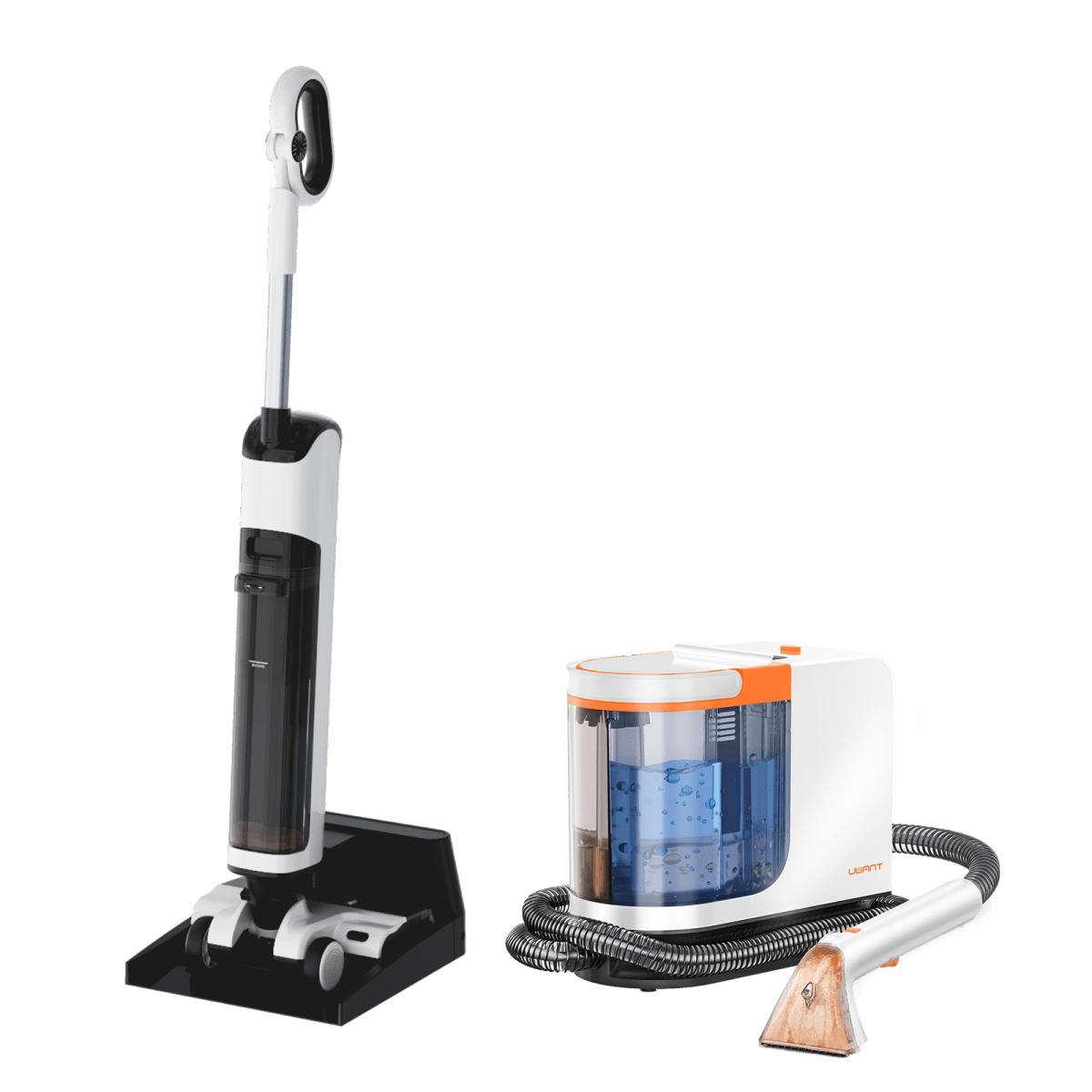 UWANT EUCombo - D100 Wet And Dry Vacuum Cleaner x B300 Pro Quiet Clean Spot Cleaner Carpet CleanerWet and Dry Vaccum Cleaners