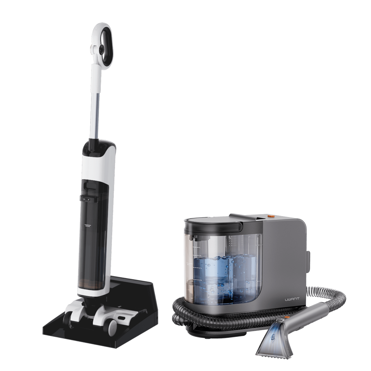 UWANT EUCombo - D100 Wet And Dry Vacuum Cleaner x B400 Steam Cleaner Spot CleanerWet and Dry Vaccum Cleaners