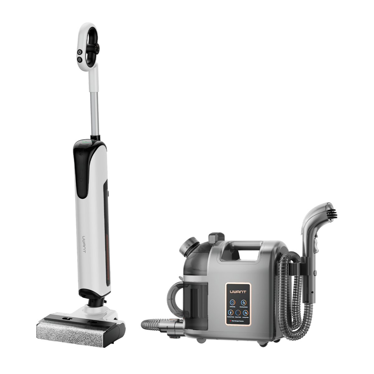 UWANT EUCombo - D700 Wet And Dry Vacuum Cleaner x B200 Steam Cleaner