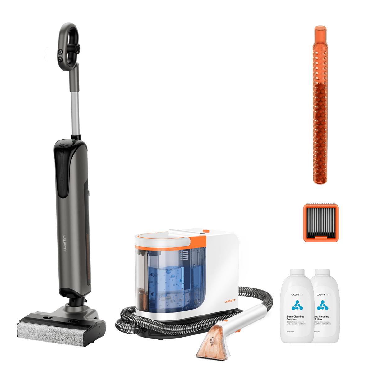 UWANT EUCombo - D700 Wet And Dry Vacuum Cleaner x B300 Pro Quiet Clean Spot Cleaner Carpet Cleaner