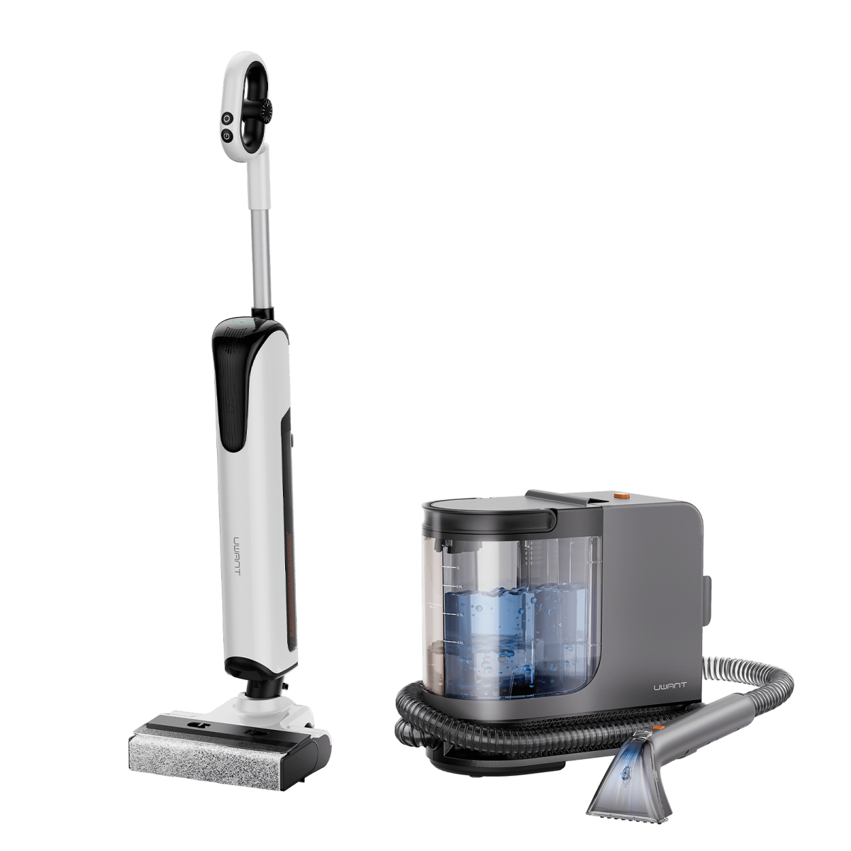UWANT EUCombo - D700 Wet And Dry Vacuum Cleaner x B400 Steam Cleaner Spot Cleaner