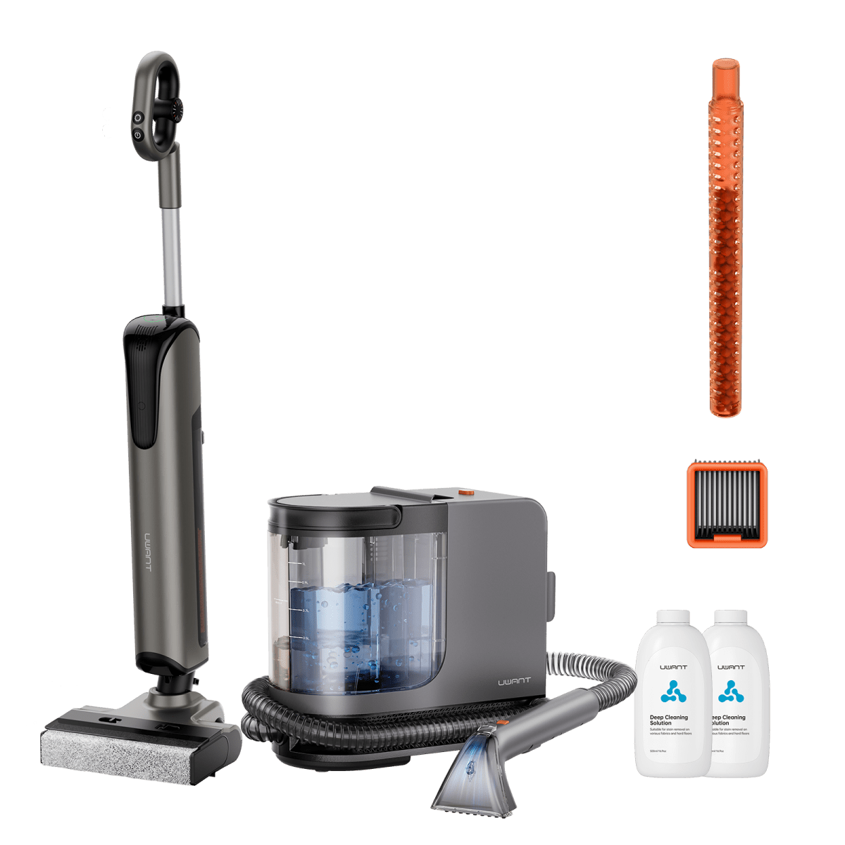 UWANT EUCombo - D700 Wet And Dry Vacuum Cleaner x B400 Steam Cleaner Spot Cleaner