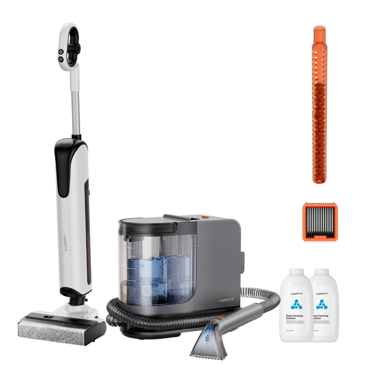 UWANT EUCombo - D700 Wet And Dry Vacuum Cleaner x B400 Steam Cleaner Spot Cleaner