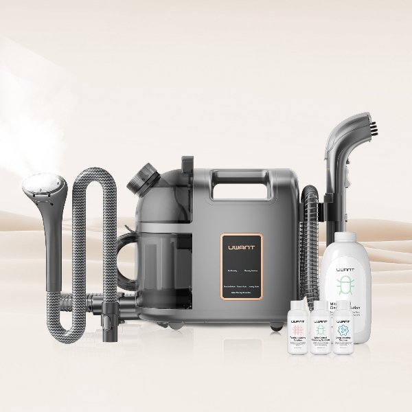 UWANT EuropeUWANT B200 Steam Cleaner SET (With Steam Brush and Cleaning Solution)Spot Cleaner