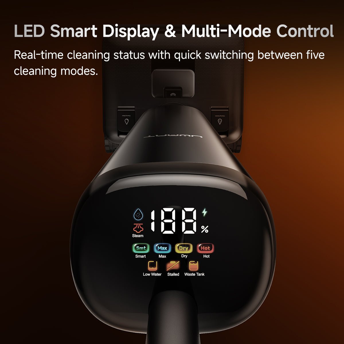 UWANT EUUWANT DX800 Steam Wet & Dry Vacuum Cleaner with Steam CleaningWet and Dry Vaccum Cleaners