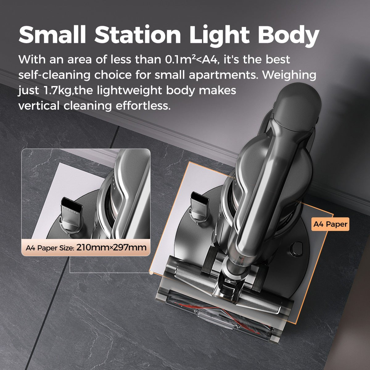 UWANT EUUWANT V500 Self - Emptying Stick VacuumVacuum Cleaner