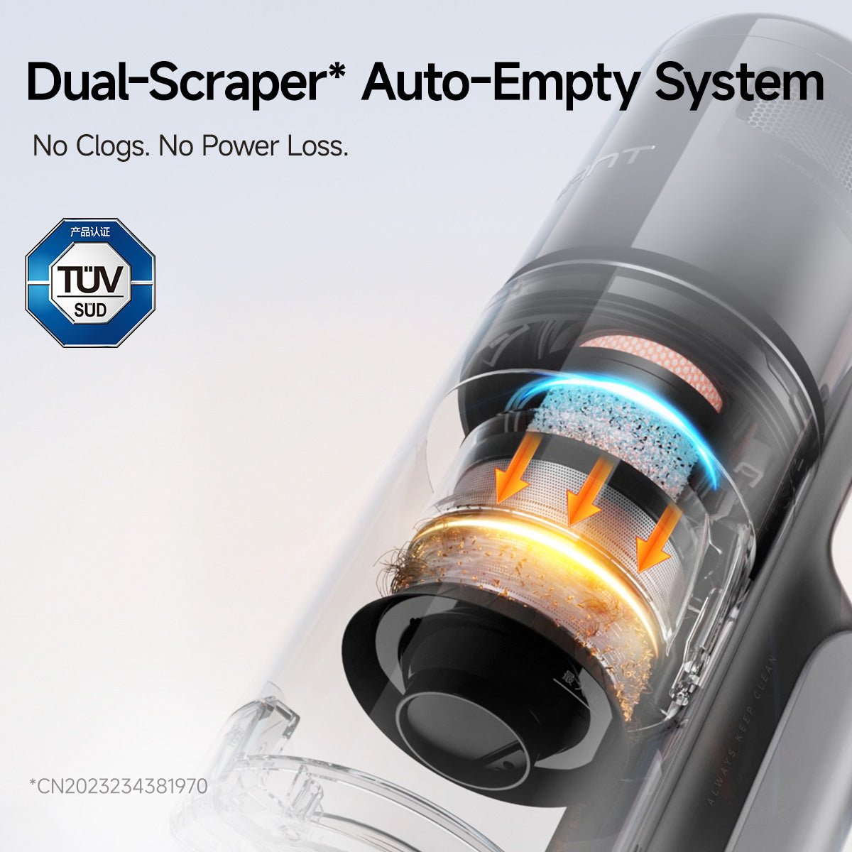 UWANT EUUWANT V800 Self - Emptying Stick VacuumVacuum Cleaner