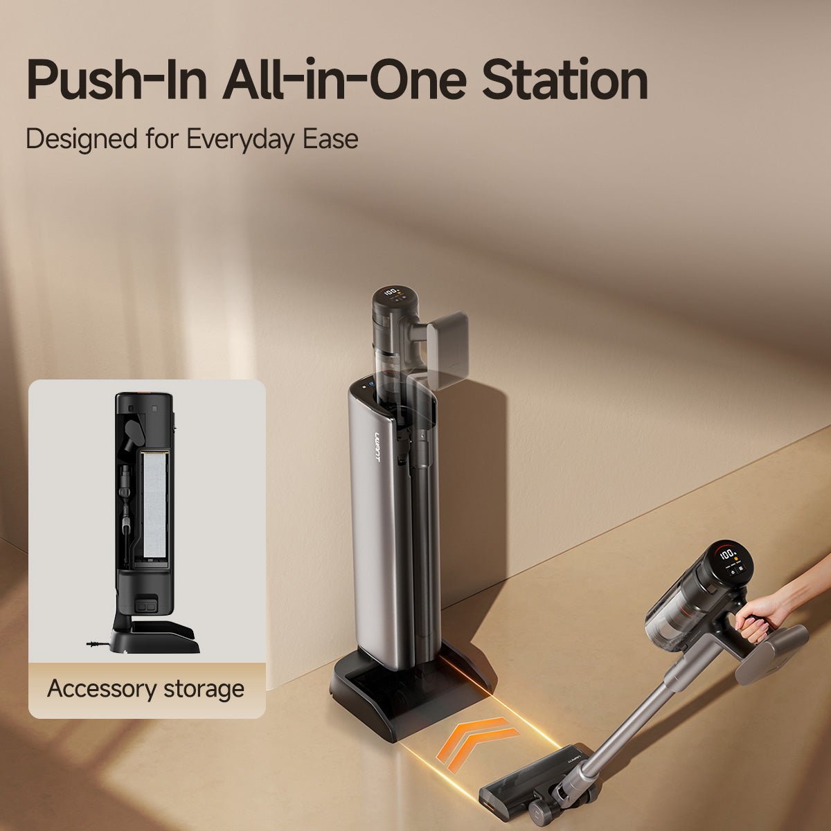 UWANT EUUWANT V800 Self - Emptying Stick VacuumVacuum Cleaner