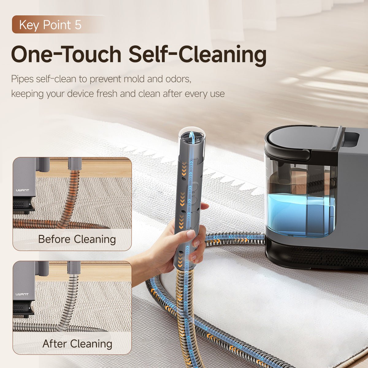 UWANT EUUWANT Y200 Steam Fabric Cleaning Machine